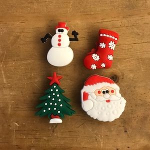 Christmas themed Crocs Jibbitz Charms
